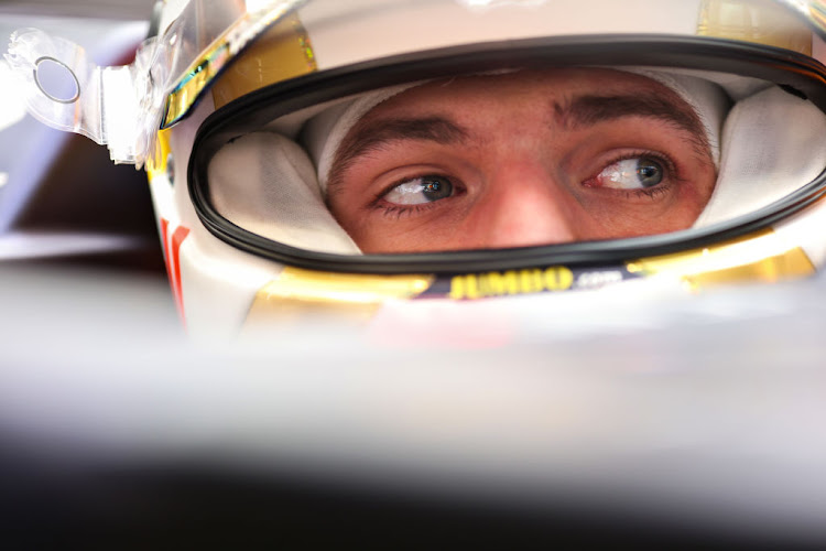 Max Verstappen during day three of F1 testing at Circuit de Barcelona-Catalunya on February 25 2022 in Barcelona, Spain.