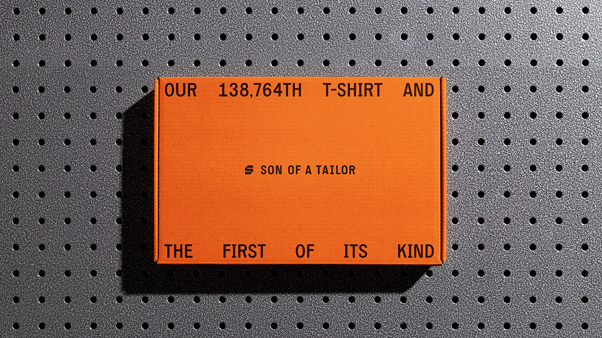 branding  Clothing Fashion  Son of a Tailor copywriting  Packaging rebranding graphic design 