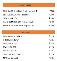 Chaubara menu 5