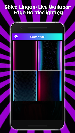 Shiva Lingam Live Wallpaper-Edge Borderlighting