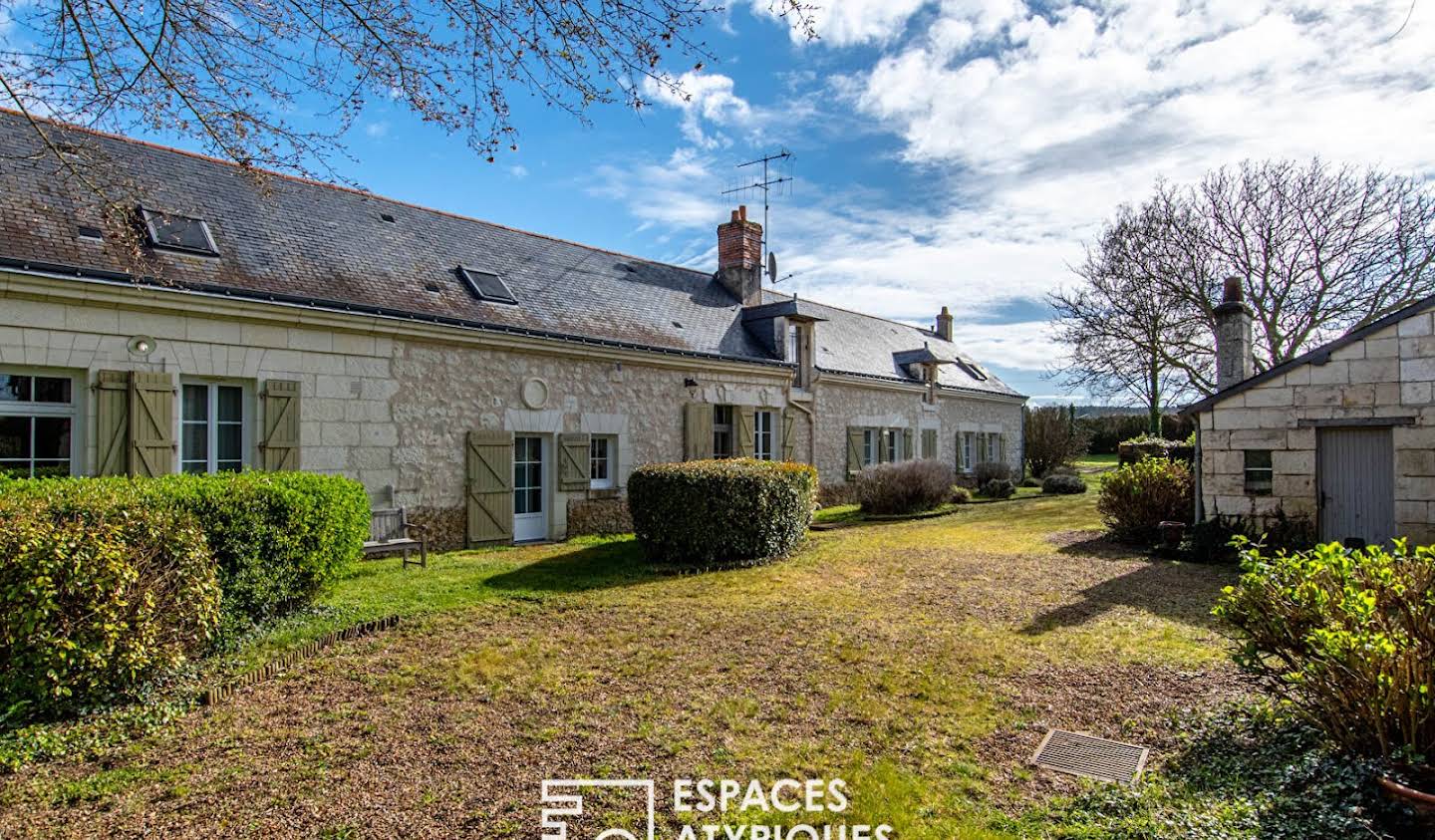 House with pool Saumur