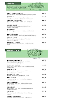 Le Parc menu 5