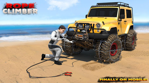 Rope Climber - Winch Based Offroad Driving Games apk mod screenshots 2