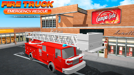 Fire Truck Emergency Rescue - Driving Simulator