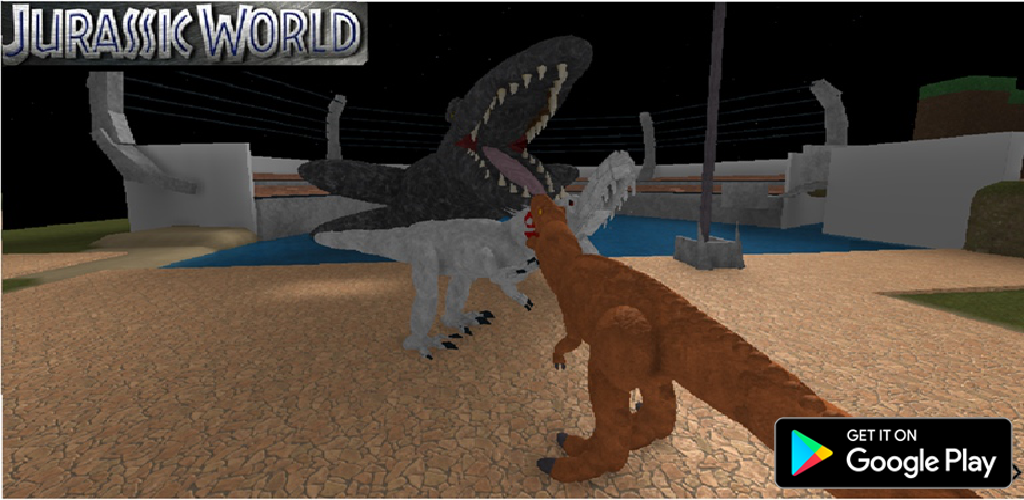 Descargar Roblox Jurassic World Game Community Tips Apk - jurassic park new megalodon vs mosasaurus update roblox