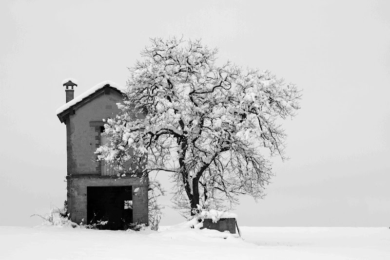 inverno in collina di antonioromei