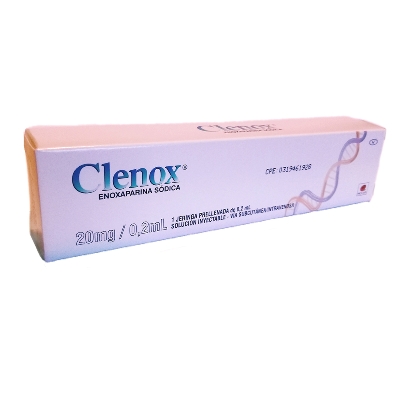 //Clenox 20Mg/0.2Ml 1jeringa prellenada Enoxaparina Vivax undefined