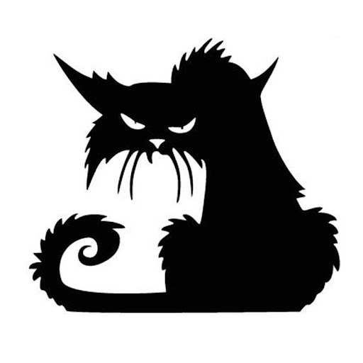 Title 2, Car Horror Cat Sticker Reflective — Improve Vis...