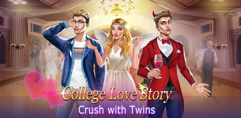 College Love Story ❤ Crush on Twins! Girl Games