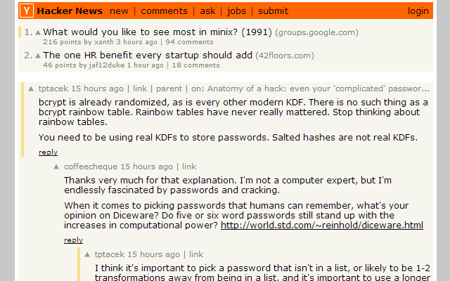 Favorite Users - Hacker News