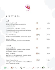 Ssaffron - Shangri-La Hotel menu 6