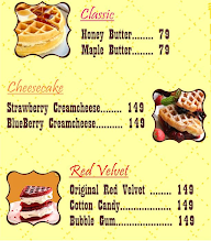 The Belgian Waffle Xpress menu 2