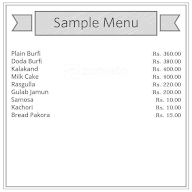 Aggarwal Sweets And Restaurant menu 1