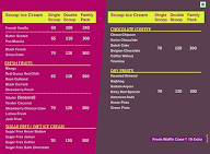 Dairy Don menu 1