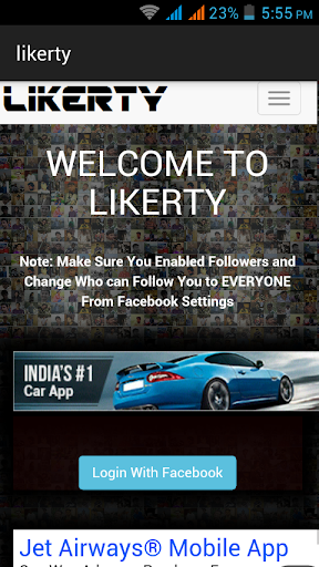 Likerty - Free Facebook Likes