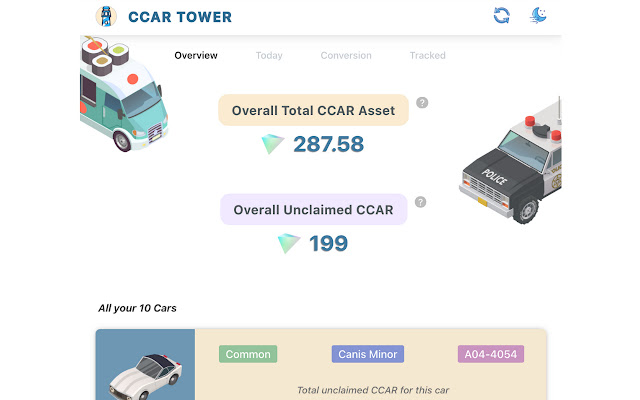 CCAR-Tower chrome extension