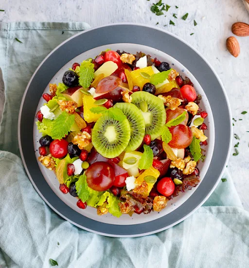 Cocktail Fruit Crunch Salad