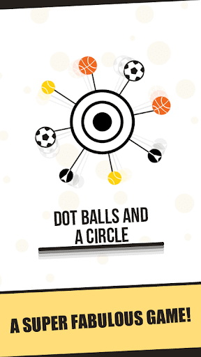 Dot Balls A Circle