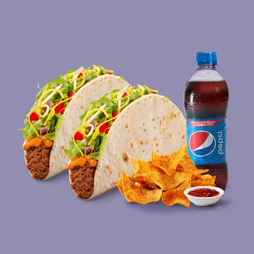 Two Taco Meal - Non Veg