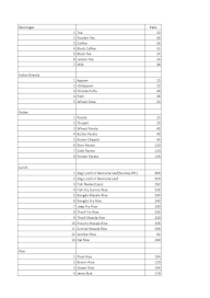 Flavours Of Kerala menu 1