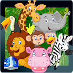 Cover Image of Baixar Sons de animais para crianças (animado) 1.2.5 APK