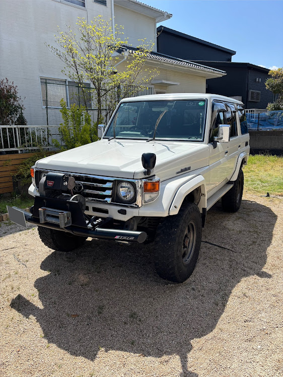 ランドクルーザー70の洗車に関するカスタム事例の投稿画像1枚目