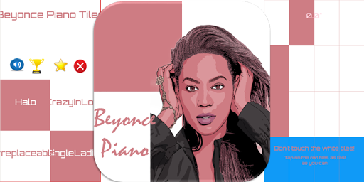 Beyonce Piano Tiles