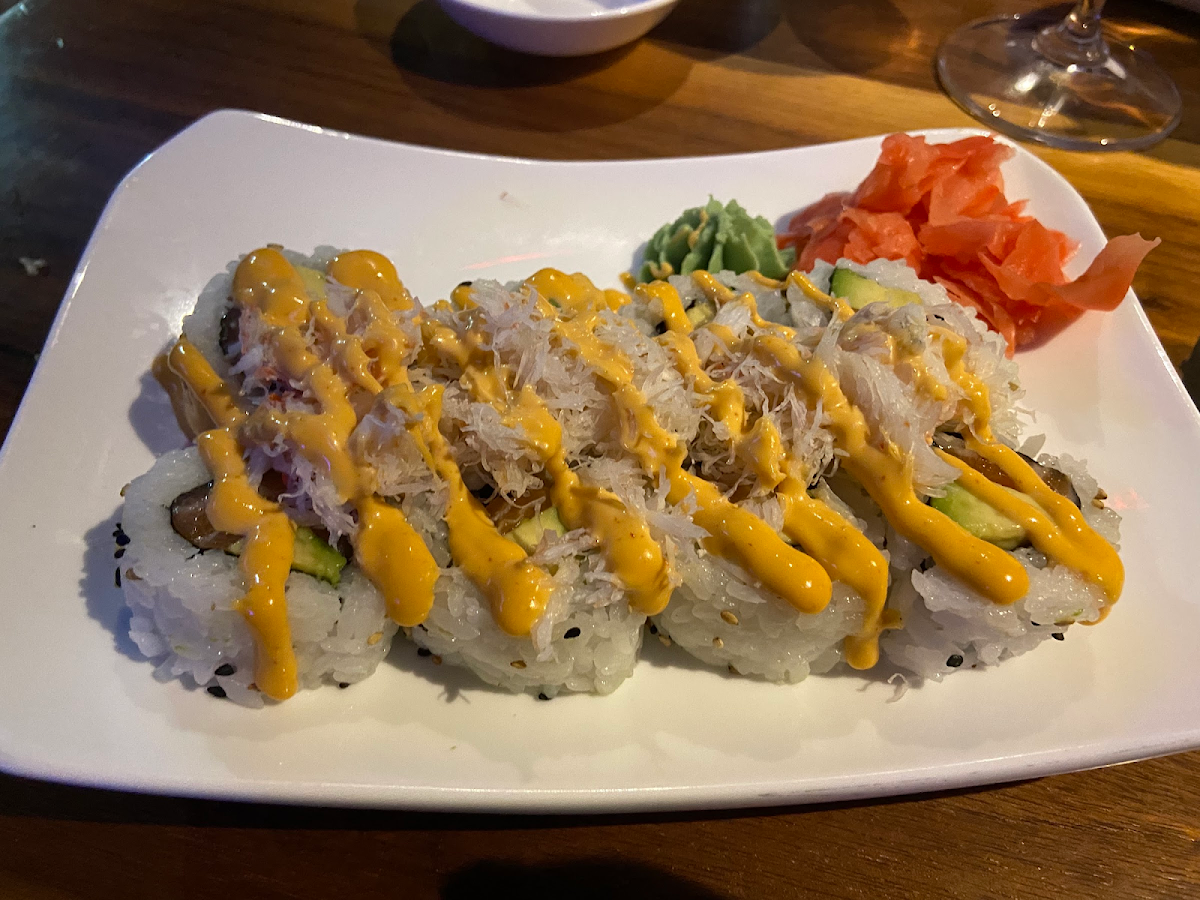 Gluten-Free Sushi at Aqua Sushi Bar