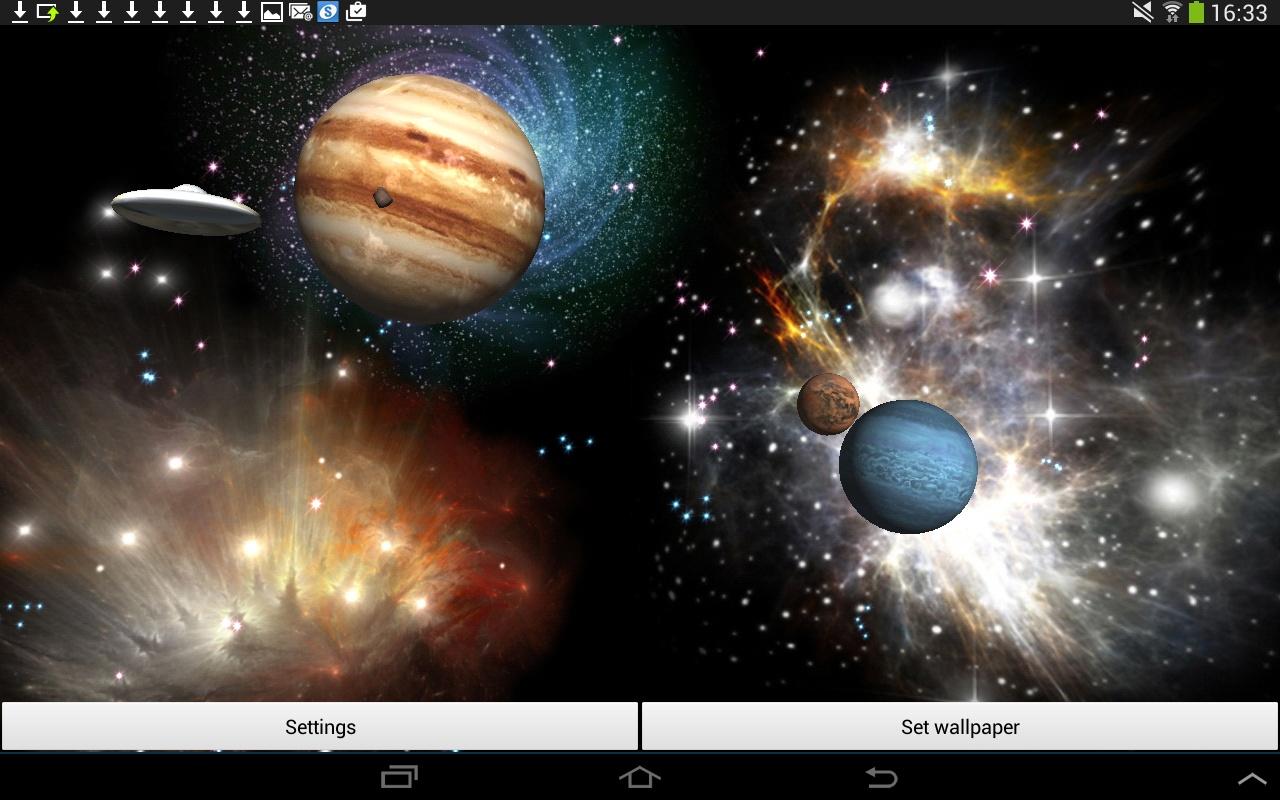 Gambar Wallpaper 3d Outer Space Duo Tema Miui Untuk Samsung