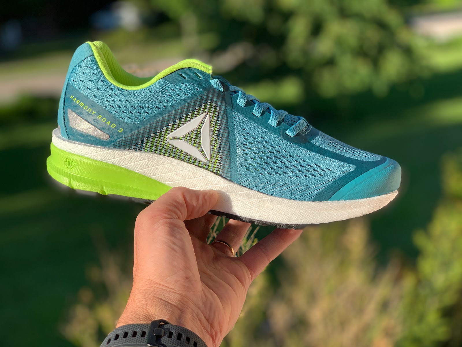 Road Trail Reebok Harmony Tester Review