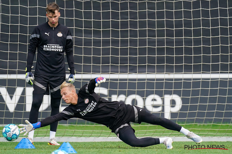 Jonge Belgische doelman niet mee op oefenstage met PSV, op weg naar Eredivisie-club?