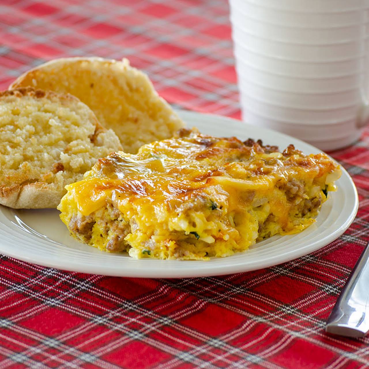Overnight Christmas Breakfast Casserole