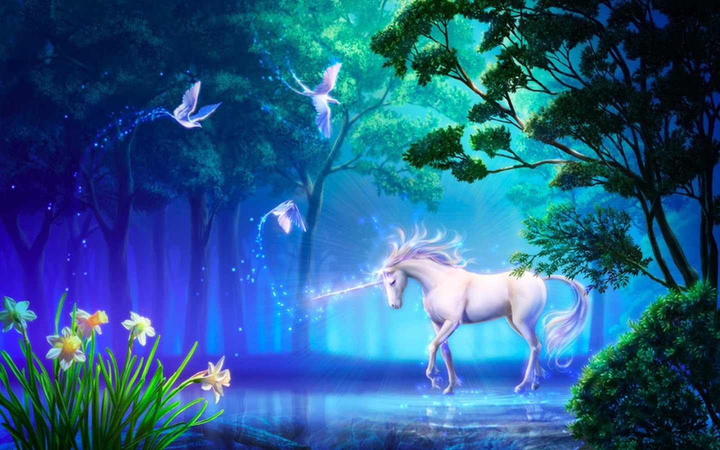 Unicorn Live Wallpaper Android Apps On Google Play