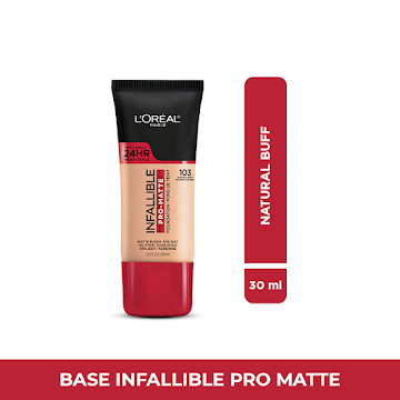 Base Loreal Paris Infallible Pro Matte 103 Natural Buff x 30 ml  