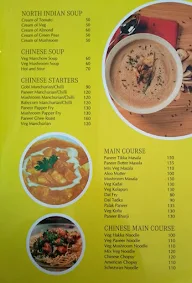 Mathura Vegetarian menu 2