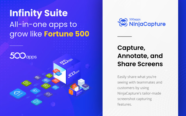 NinjaCapture - Quick & Easy Screen Capture chrome extension