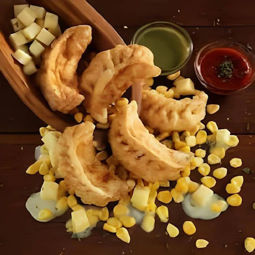 Corn & Cheese Fried Momos [5 Pcs]