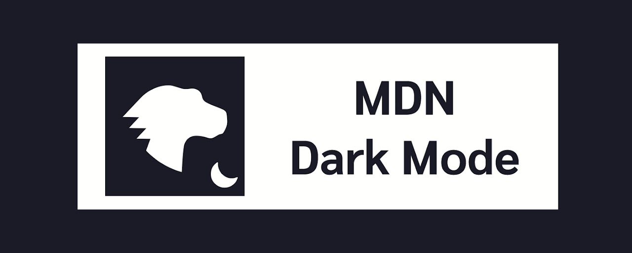 MDN Dark Mode Preview image 2