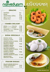 Naivedyam menu 1