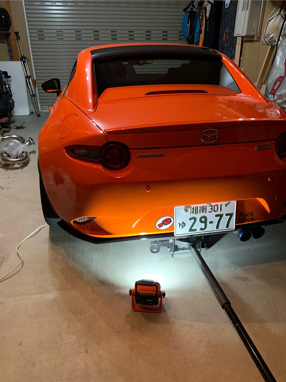 ロードスターのロードスターrf・Odula/OVERDRIVE・odulaマフラーに関するカスタム事例の投稿画像1枚目