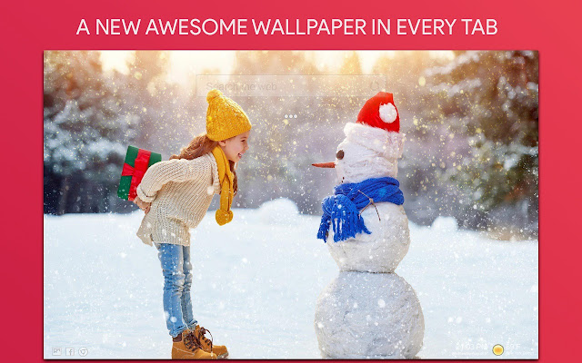 Snow Man Wallpaper HD Custom New Tab
