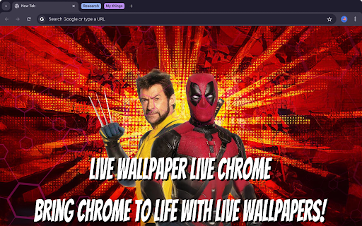Deadpool & Wolverine Live Wallpaper Preview 1