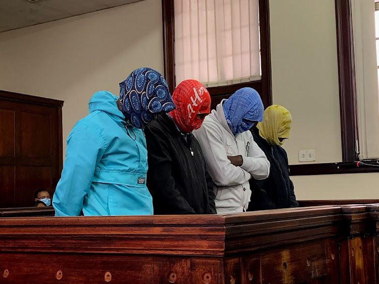 FILE IMAGE: Four police officers from the public order policing unit appeared at the Johannesburg magistrates court on March 24 2021. They appeared in connection to the death of Mthokozisi Ntumba.