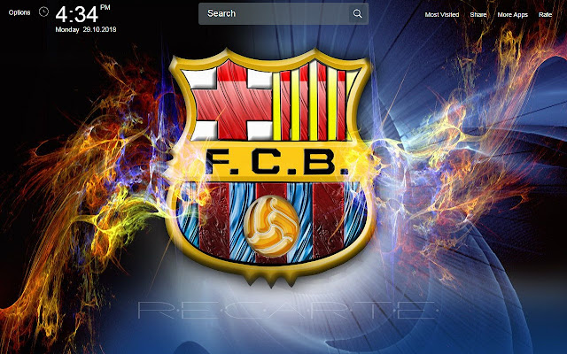 Barcelona Wallpapers Theme New Tab