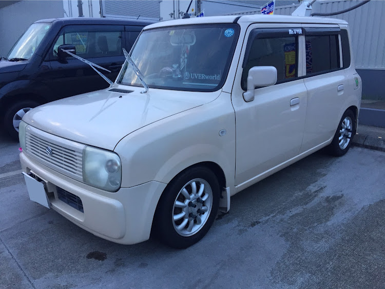 アルトラパンのアルトラパンhe21s・ラパン乗りと繋がりたい・梅雨明け・洗車に関するカスタム事例の投稿画像2枚目