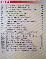 Madras Restaurant menu 4