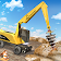 Lourd Bulldozer Grue Percer Pierre icon