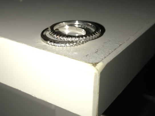 Anillo de compromiso para mujer con diamantes de imitación, joyería brillante para bodas y ocasiones especiales, ¡un regalo perfecto!