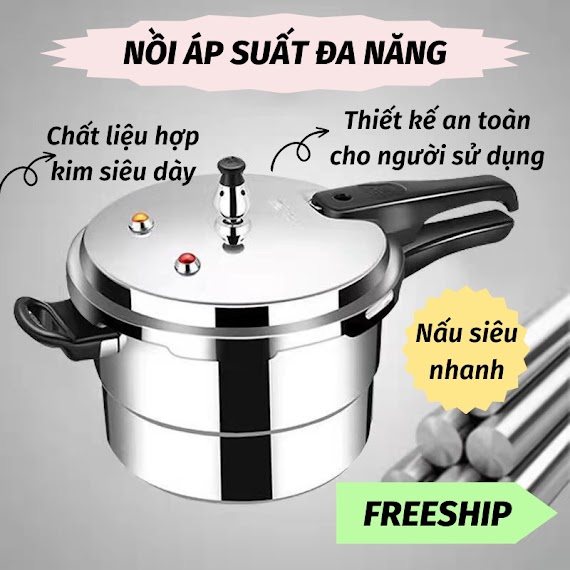 Nồi Áp Suất Nồi Áp Suất Bếp Từ Đa Năng Kho Gia Dụng Trần Phú