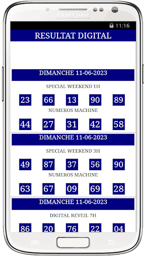Screenshot Resultat Loto Bonheur